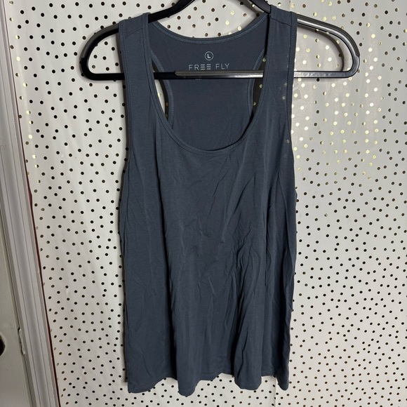 Women's Grey Tank Top - Picture 1 of 7